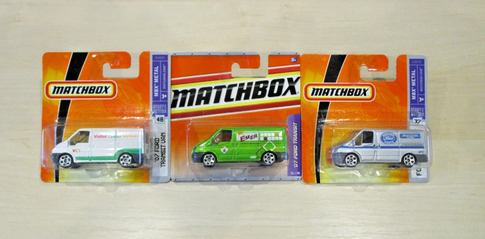 Matchbox Modell Auto Konvolut - OVP - 2007 Ford Transit Van - - Bild 1 von 1