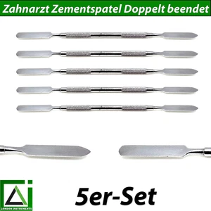 Zement Künstler Mischspatel Wachsen Modellieren Zahnarzt Cement Spatula 5er-Set - Picture 1 of 6