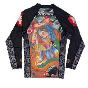 Tatami Fightwear Men's XS Japanese Series Samurai MMA BJJ Rash Guard - Picture 1 of 5
