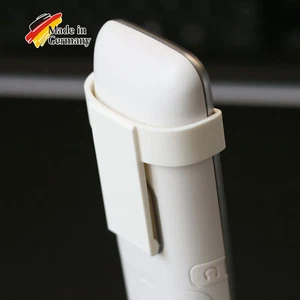 Gürtelclip für AVM Fritz!Fon C6 Weiß ABS Spritzguss OEM Qualität - Afbeelding 1 van 6