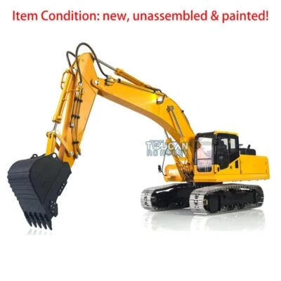LESU 1/14 PC360 RC Hydraulic Excavator On Sale Painted Digger KIT Metal Model - Image 1 of 4