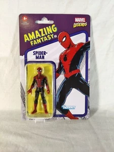 Amazing Fantasy Spider-Man Marvel Legends 3.75" Figure Kenner Hasbro Retro New - Picture 1 of 4