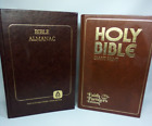 Holy Bible Giant Print Faith Partners Edition 1976 Jerry Falwell KGV Almanac