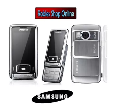 Samsung SGH G800 Chrom-Silber (SIM-Lock Free) 3G TrieBand 5MP Radio Blitz TOP - Bild 1 von 2