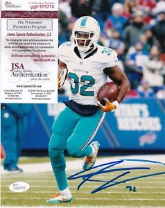 KENYAN DRAKE  MIAMI DOLPHINS   JSA AUTHENTICATED  ACTION SIGNED 8x10