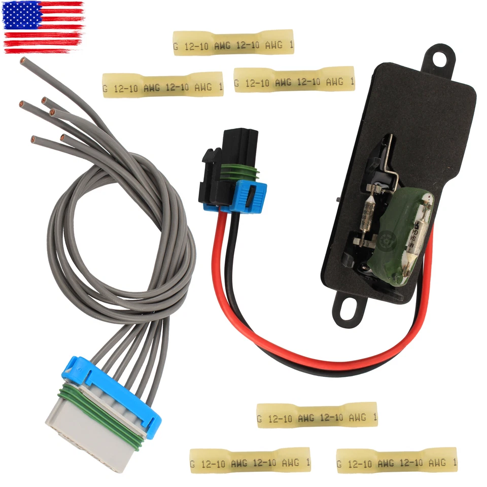 Kit de resistencia del motor del soplador delantero para Chevrolet Express 1500 2500 3500 1996-2012 Foto 1 de 4