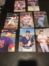Boston Redsox 1989 Officially Licensed Postcard Set Of 8 Mike Greenwell