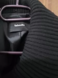 Tintoretto Wollmantel schick schwarz 38/40 Damen - Bild 1 von 7
