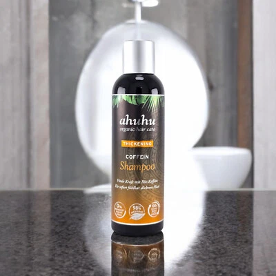 Ahuhu Organic Hair Care Thickening Coffein Shampoo 200ml