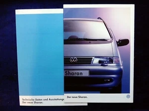 VW Sharan Prospekt, 1.1996 mit Beilage ! Modelle: CL, GL, Carat - Picture 1 of 12