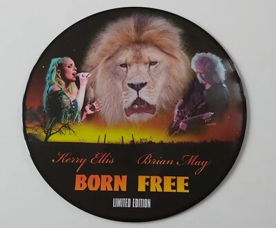 Queen Brian May Kerry Ellis Born Free Numbered Picture Disc Signed By Kerry Rare - Image 1 of 4