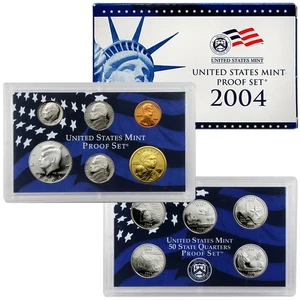 2004 S US Proof Set Original Government Packaging - Picture 1 of 1