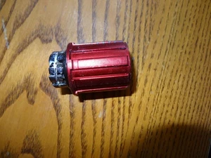 Zipp Freehub Body  Red 12mm axle Shimano 8/9/10 new vintage - Picture 1 of 3