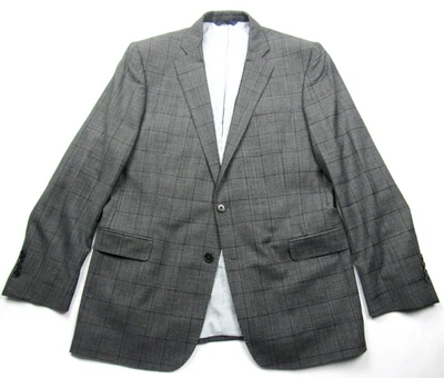Blazer Abrigo Deportivo Brooks Brothers Explorer Regent Fit Gris Ventana 42 R Para Hombre Foto 1 de 4