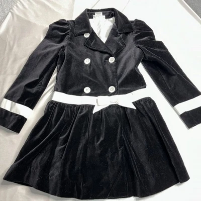 Abrigo de vestir victoriano de terciopelo American Girl niñas talla 8 formal retirado Foto 1 de 4