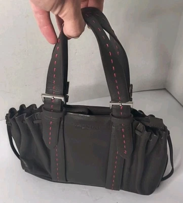 Bolso de mano pequeño de cuero NANNINI Foto 1 de 4