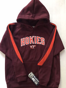 Virginia Tech Hokies Boy’s Hoodie Size 10/12 NEW