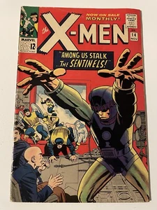 The X-Men 14 1st App Sentinels Marvel Comics noviembre 1965 Cyclops Beast - Imagen 1 de 13