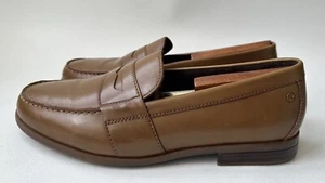 Rockport Classic Lite 2 Herren Braun Leder Halbschuhe Penny Schuhe Größe 10,5-B13 - Bild 1 von 12