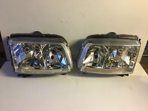 VW POLO HEAD LIGHTS LAMPS LEFT & RIGHT MODEL 6N2 FACELIFT 1999-2002 MODELS - Picture 1 of 12