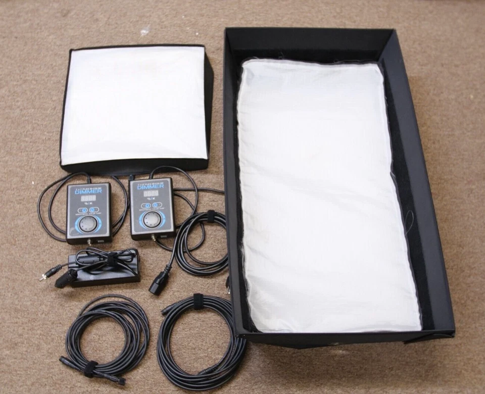 Westcott Flex 1x1 & 1x2 Bi-Color LED Mats (1 x 2 is Tugnset ONLY) ONE PSU - Image 1 of 4