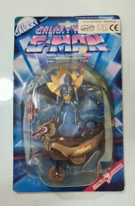 Vintage 80s GALAXY HERO - MOTU - G MAN SAPPHIREMAN Silverit toys NOS - Picture 1 of 2