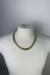 The GLD Shop 12 mm Signature Miami kubanische Kette 22 Zoll - Bild 1 von 5