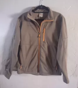 Jacket Avalanche outdoor to Men S , Polyester Soft Inside, Pockets, Olive color - Picture 1 of 9