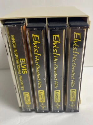 Vintage Elvis His Greatest Hits 1983 Readers Digest Set Of 4 Cassettes Music - Image 1 of 4