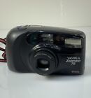 Yashica Zoomate 70 35mm Film Point and Shoot Camera 38mm-70mm Lens Manual + Case