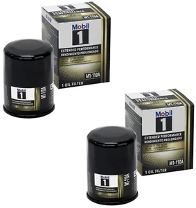 Mobil1 M1-110A Premium Extended Performance 20,000 Mile Oil Filter - Pack of 2 - Picture 1 of 7