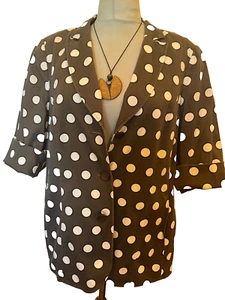 EMILIA LAY Blazer Mehrfarbig gepunktet Gr: 50 TOP Zustand!!! - Bild 1 von 4