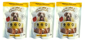 3x 200g (600g) ORLANDO Gourmet HÜHNERFILET Snack HUHN Leckerlis 93% Hühnerfilet - Bild 1 von 1