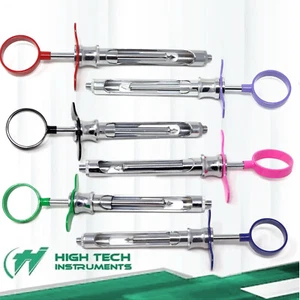 6 Siringhe Anestetiche Dentali Premium Autoaspiranti 1.8CC-Strumenti Dentali-A++ - Foto 1 di 7