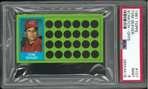 PSA 9 MINT 1981 TOPPS SCRATCH-OFFS TOM SEAVER #107 REDS 53418 B188 - Picture 1 of 1