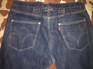 LVC Levi's 14 oz Denim Jeans Buckle Back Selvedge Size 34"X 30" Rare, - Picture 1 of 13