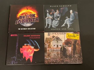 BLACK SABBATH - 4 CD LOT BUNDLE -PARANOID, S/T, HEAVEN & HELL DELUXE +1 REMASTER - Imagen 1 de 2