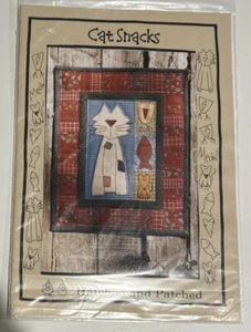 Hatched and Patched ~ Cat Snacks quilts patterns - Picture 1 of 4