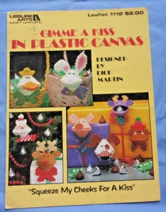 COMPRAR 4 = GRATIS Libro de lienzo de plástico Dame un beso 8 diseños Artes de ocio 1112 - Imagen 1 de 1