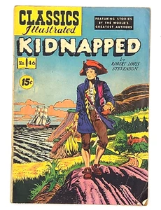 Classics Illustrated 46 (HRN 47) Original Edition Kidnapped - Picture 1 of 7