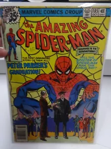 Amazing Spider-Man #185 Volume 1 Marvel Comics 1978 Peter Parker's Graduation - Picture 1 of 7