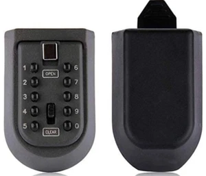 Aluminum Alloy Wall Mounted Home Safety Password Security Lock Key Safe Box - Picture 1 of 5