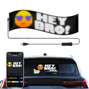 Werbetafel LED RGB Display Faltbar Scrollen Programmierbare Laufschrift 5V Neu - Bild 1 von 23