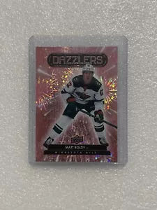 2022-23 Upper Deck Series 1 Matt Boldy Pink Dazzlers Rookie Card #DZ-28 - Foto 1 di 2