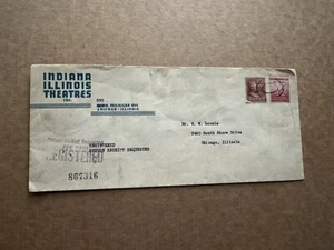 US 1941 Prexy Reg Cover +Franking #823 +0.20C Rate +Interesting 18C Usage - Picture 1 of 3