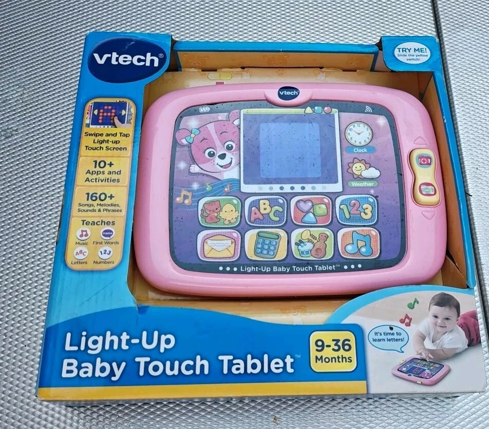 vtech Baby Light-Up Baby Touch Tablet, Learning Toy for Baby, Pink  - Image 1 of 1