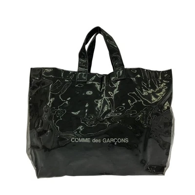 Bolso de Mano COMME des GARCONS Mercado Negro PVC OS-K 208 - Usado MESC-0 de Japón Foto 1 de 4