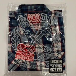 DIXXON FLANELLA 3XL DEEBO BAMBÙ SS ESAURITO NUOVO CON SCATOLA - Foto 1 di 1
