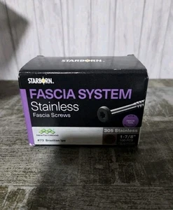 Starborn Fascia stainless screws #73 Brazilian Ipe 1-7/8" Box of 100 - Picture 1 of 3