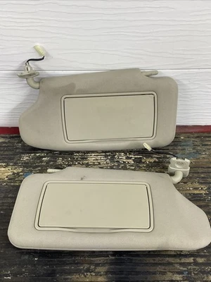 Nissan Altima Coupe 2008-2013 conjunto de pares de parasoles conductor pasajero iluminado LEER Foto 1 de 4